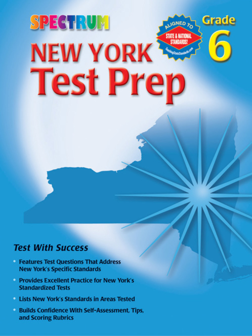 Title details for New York Test Prep, Grade 6 by Spectrum - Available